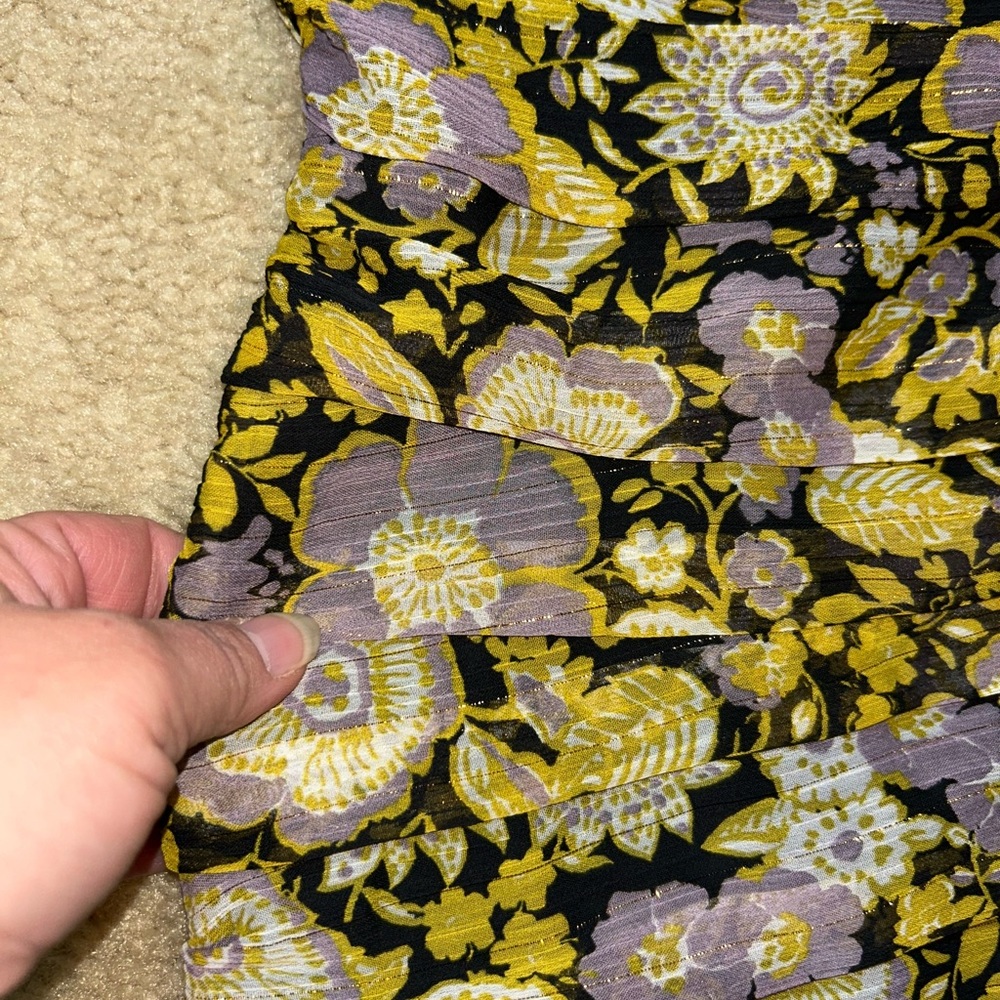 🩶💛♦️NWT ZARA Ruched Dress💛🩶 - Picture 13 of 13